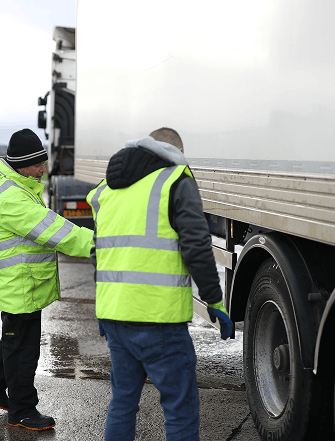 Lorry Driving