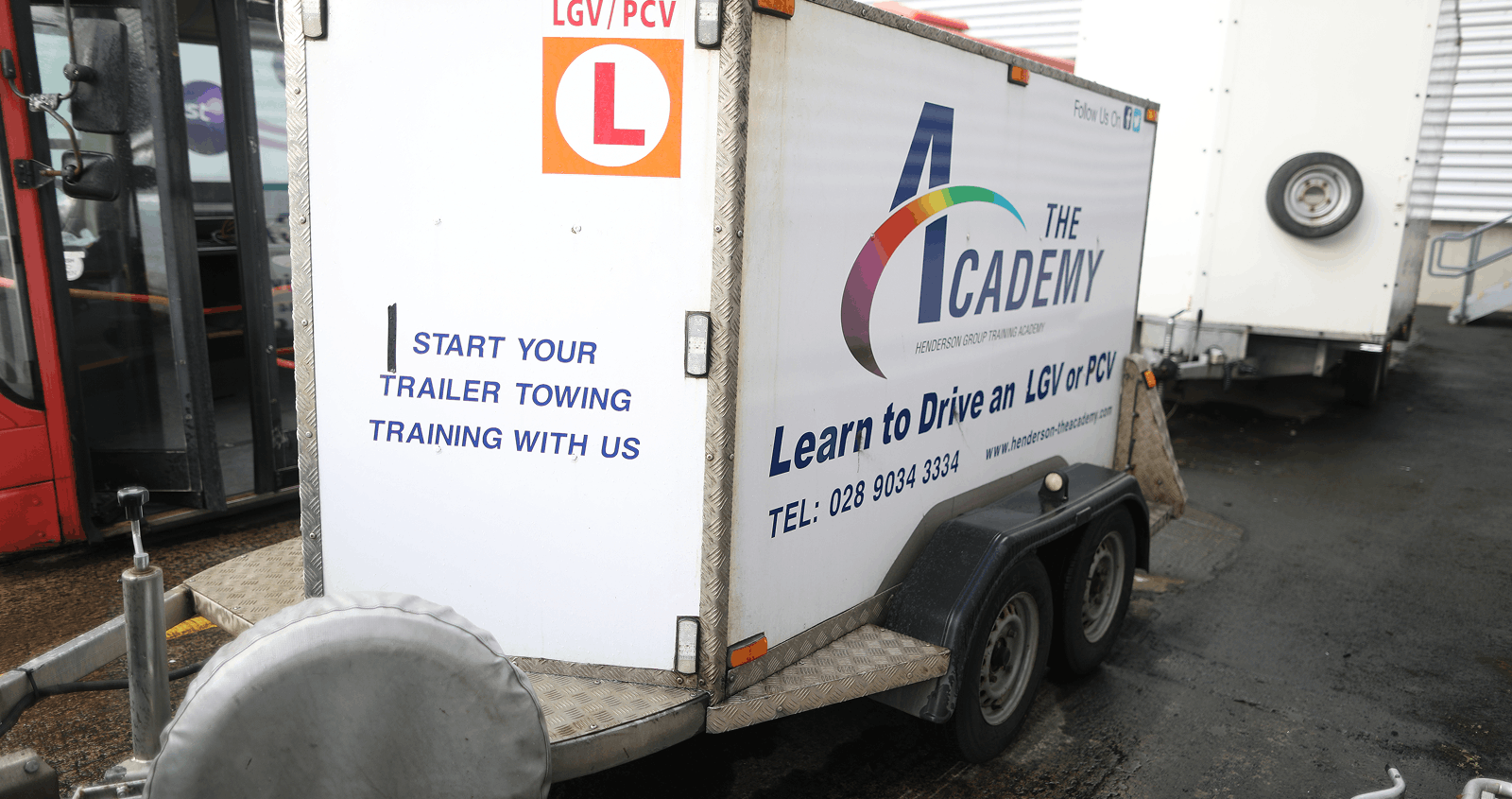 Van & Trailer Training Banner
